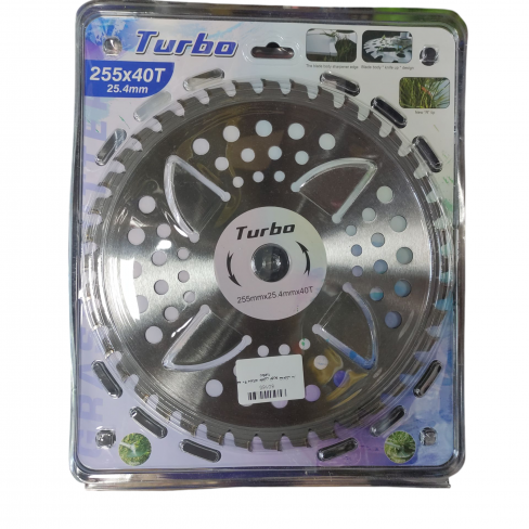 تيغه 40 دندانه علفزن توربو شاخک دار turbo