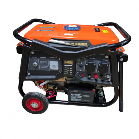 موتوربرق رولکس بنزيني 3 کيلووات استارتي RULEXX RL-3800KE