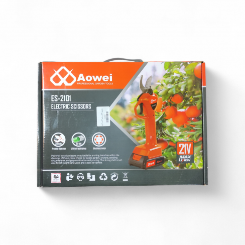 قیچی شارژی آووی مدل ES-2101 فوق حرفه ای ۲۱ ولت AOWEI