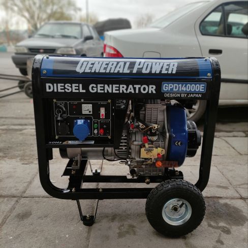 موتوربرق دیزلی 8.5 کیلووات جنرال پاور GPD14000E 